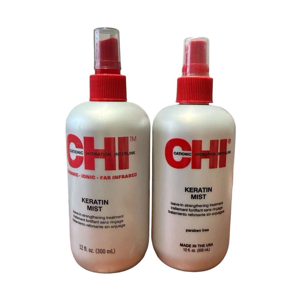CHI Leave-in Strengthening Treatment with Keratin Mist 12 oz ( PACK OF 2 )